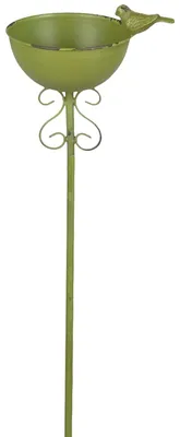 Produktbild von Vogelbad Vogelfigur Grün 109 cm