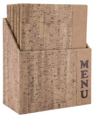 Productafbeelding van Securit Menukaart A4 Design |Menumap |Kurk