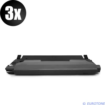 Produktbild von 3x Eurotone Toner Alternative für Dell 593-10493 N012K Black Schwarz