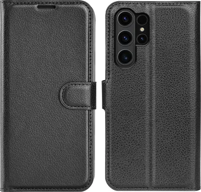 Produktbild von Samsung Galaxy S24 Ultra Hülle - Coverup Klapphülle - Schwarz