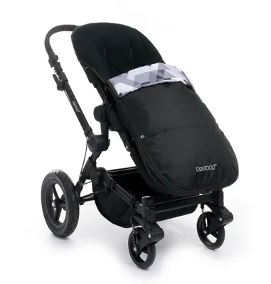 Produktbild von Osann - Kuschelfußsack für Kinderwagen beebop - Grey Shuffle; 129-165-171