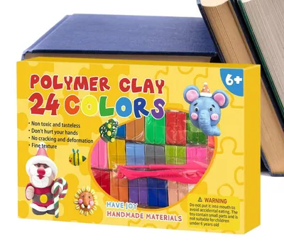 Obrázok produktu pre Modelovací plast s 24 farbami a príslušenstvom