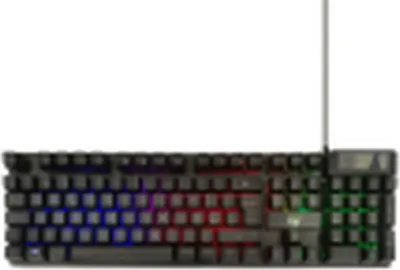 Produktbild von Ewent PL3319, Kabelgebunden, USB, Membran Key Switch, QWERTY, RGB-LED, Schwarz