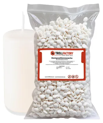 Kompositionswachs 10 kg – Premium-Kerzenwachs zum Gießen