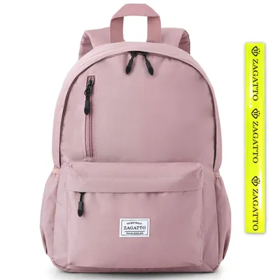 Produktbild von Zagatto City Rucksack damen für Arbeit und Schule für 16" Laptop 16L Rosa ZG1006