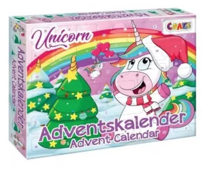 Produktbild von CRAZE | Adventskalender UNICORN Einhorn Weihnachtskalender