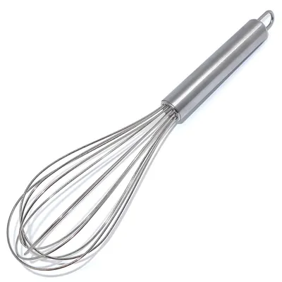 Handrührbesen aus Edelstahl, 26 cm, spülmaschinengeeignet