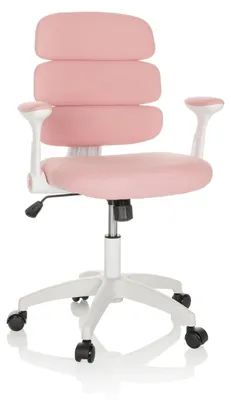 Produktbild von hjh OFFICE Kinderdrehstuhl KID ERGOLINO W Schreibtischstuhl für Kinder höhenverstellbar mit Armlehnen Stoff
