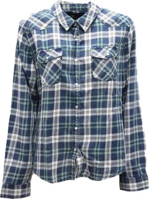 Imagen del producto de 5998AL: Camisa para mujer, corte slim, estilo vintage