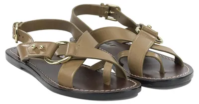Image de SOEUR sandales en cuir femme bronze - 37