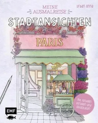 Image de Mon voyage en coloriage - Vues urbaines de Paris