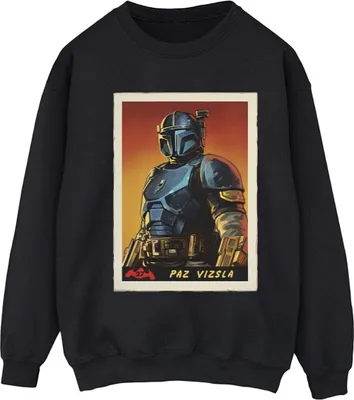 Produktbild von Star Wars - "The Mandalorian" Sweatshirt für Damen BI39667 (L) (Schwarz)
