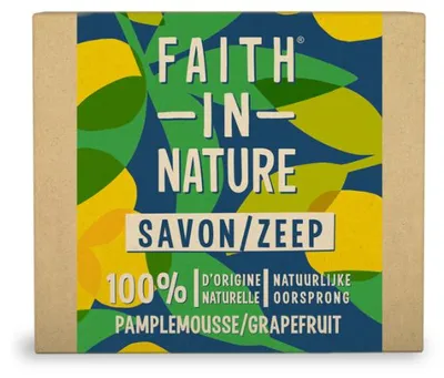 Image de Savon au pamplemousse Faith In Nature (100 g)