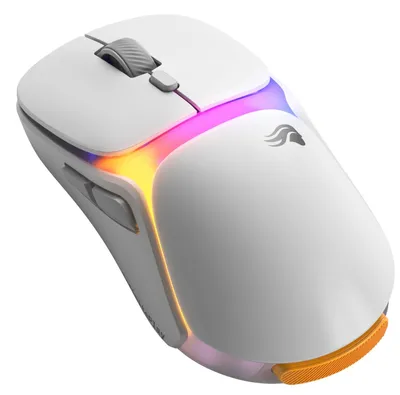 Obrázek produktu pro Glorious Gaming Model O3 Wireless, Pro praváky, Optický, RF bezdrátový, 30000 DPI, Bílá