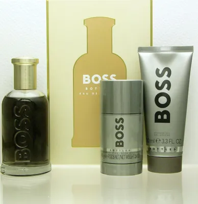 Produktbild von Hugo Boss Bottled Parfum Giftset Edp Spray 100ml/Shower Gel 100ml/Deo Stick 75ml 275 ml