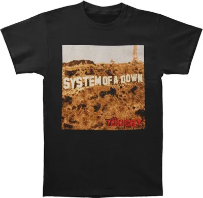 Produktbild von System Of A Down - "Toxicity" T-Shirt für Herren/Damen Uni RO1756 (L) (Schwarz)