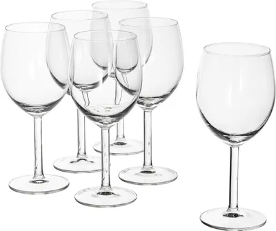 Produktbild von IKEA SVALKA Rotweingläser aus Klarglas; (30cl); 6 Stück