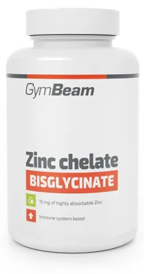 Produktbild von GymBeam - Zinkchelat (Bisglycinat), 180 Kapseln