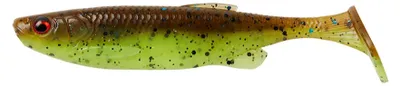 Produktbild von Savage Gear Fat Minnow T-Tail 10,5 cm 11 g Chartreuse Pumpkin