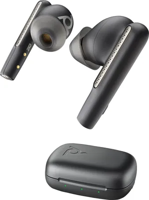 Obrázek produktu pro HP Poly Karbonově černá špuntová sluchátka Poly Voyager Free 60 UC + adaptér BT700 USB-C + základní nabíjecí pouzdro, Bezdrátový, Hovory/hudba, Sluchátka s mikrofonem, Černá