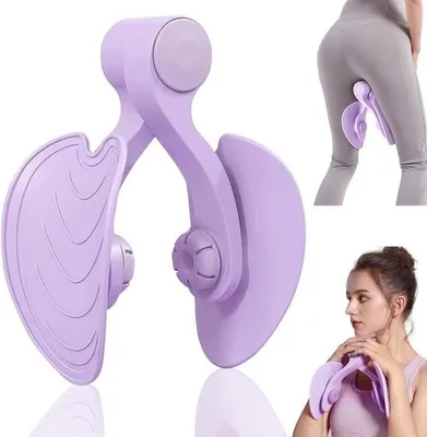 Image de Entraîneur du plancher pelvien, entraîneur de jambes pour les muscles fessiers féminins - raffermissement de l'intérieur des jambes et des bras - presse à jambes pour la correction des fesses, des jambes, des bras et de la poitrine - entraîneur de jambes avec supplément de marque, entraîneur de cuisses