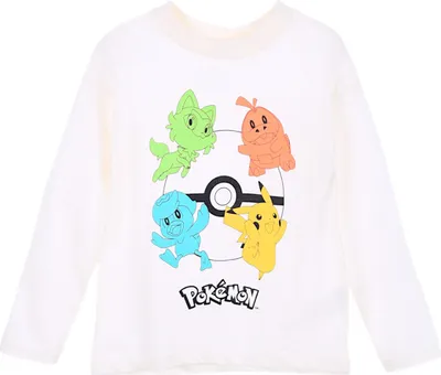 Produktbild von Langarmshirt Pokémon  Creme 110 cm