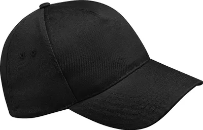 Immagine prodotto di Beechfield Unisex 5 Panel Baseball Cap Ultimate RW202 (Taglia unica) (Nero)