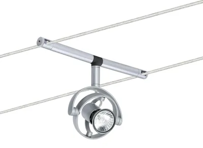 Produktbild von Paulmann Seil- und Schienensystem 2Easy Spot Mac² rund 5x20W GU4 Chrom matt 12V Kunststoff