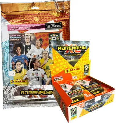 Immagine prodotto di Coppa del Mondo FIFA Femminile Adrenalyn XL 2023 - 1 Starter + 1 Display (24 Booster)