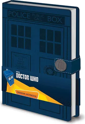 Produktbild von Doctor Who Premium Notizbuch A5 Tardis