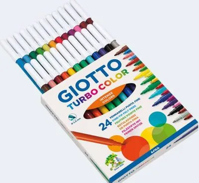 Produktbild von Marker-Set Giotto F417000 24 Stücke