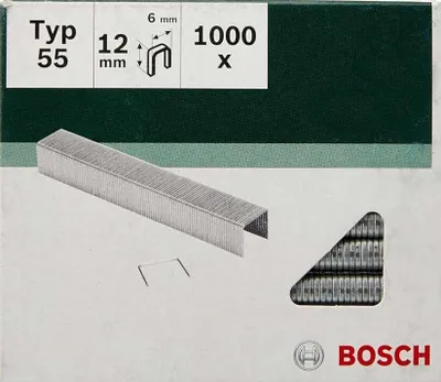 Produktbild von Bosch Klammern Typ 55 - 6 x 1.08 x 12 mm 1000 Stk.2609255825