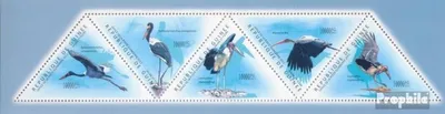 Produktbild von Briefmarken Guinea 2011 Mi 8631-8635 Kleinbogen (kompl. Ausgabe) postfrisch Vögel