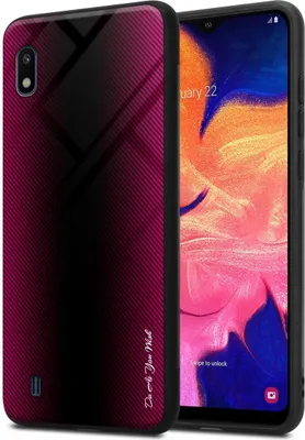 Image de Cadorabo Housse pour Samsung Galaxy A10 / M10 Housse de protection en rose Housse pour portable TPU Etui Cover Case Tempered Glas