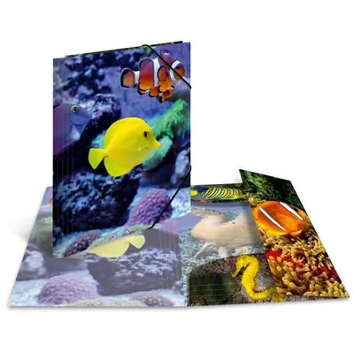 Image de Chemise Glossy Animaux A4 PP Poissons
