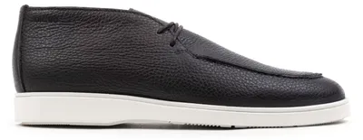 Produktbild von Omnio Cave Chucka Slipper für Herren, dunkelbraunes Leder