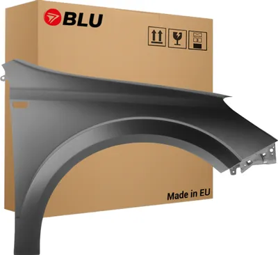 Produktbild von BLU Kotflügel Passend für Opel Astra H 3 III Z177 Rechts Silber CarbonGrau | 2004-2014 | Vorderseite Vorne | Lackiert | Einbaufertig