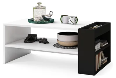 Produktbild von Design Couchtisch Nefri Tisch Wohnzimmertisch mit Ablagefläche