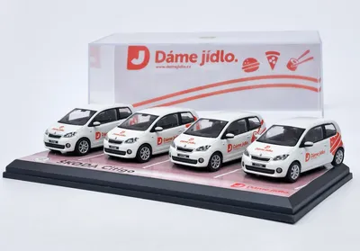 Image de SET Škoda Citigo « Dáme Jídlo » à l'échelle 1:43