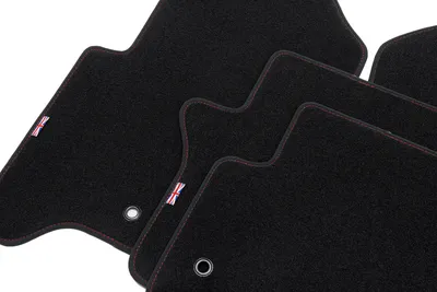 Produktbild von Exclusive Union Jack Fußmatten passend für Land Rover Discovery Sport 2015-2019