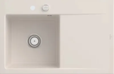 Produktbild von Villeroy & Boch Keramikspüle 334802KR, Subway Style 45 Einbauspüle - inkl.