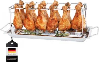 Produktbild von bremermann Hähnchenschenkel-Halter für 12 Keulen oder Chicken Wings