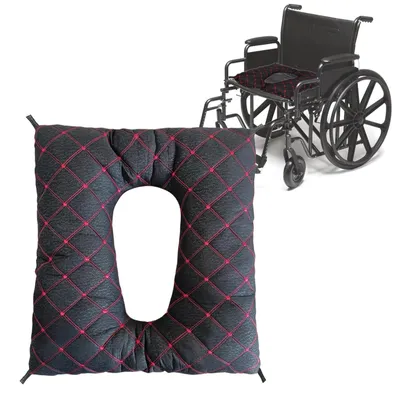 Image de Coussin de siège de toilette confortable pour personnes âgées et personnes handicapées