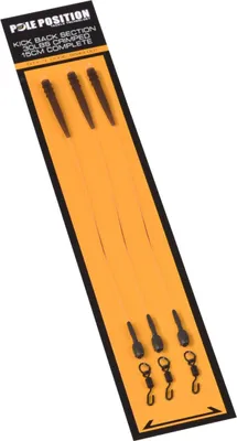 Immagine prodotto di Pole Position Kickback Section Crimped Complete 15 Cm Leader Lines Golden Golden Taglia unica