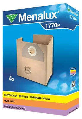 Immagine prodotto di Menalux 4x sacchi bidone aspirapolvere Karcher A22 A31 WD3 Alfatec Hoover DPE