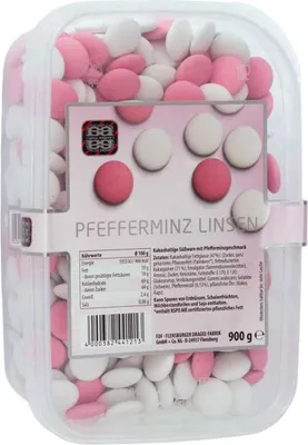 Produktbild von agilus dragees Pfefferminz Linsen 900g