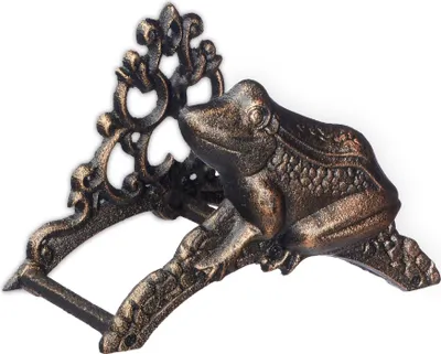Produktbild von Antiker Schlauchhalter mit Frosch