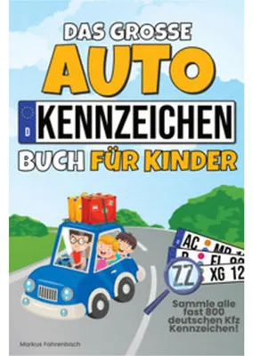 Image de Das große Autokennzeichen Buch für Kinder