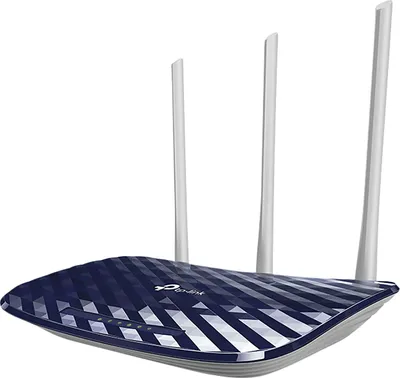 Produktbild von AC750 V4,0 WLAN-Router Schnelles Ethernet Dual-Band (2,4 GHz/5 GHz) Navy