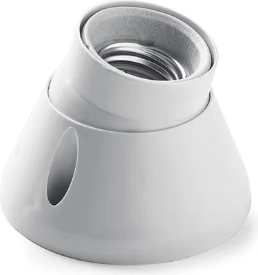 Obrázek produktu pro Famatel Nastavitelná objímka E27 Držák lampy 181 Bílá Bílá Jedna velikost